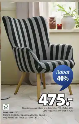 JYSK Fotel S! oferta