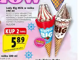 Prim Market Lody Big Milk w rożku Algida oferta