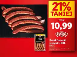 Lidl Frankfurterki Pikok oferta