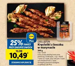 Lidl Kręciołki z boczku Grill&Fun oferta