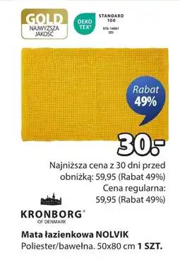 JYSK Mata łazienkowa Kronborg oferta