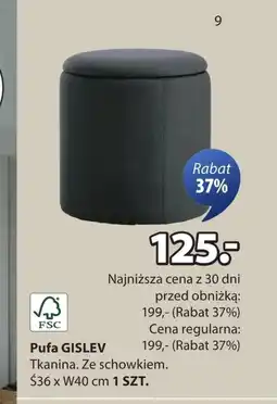 JYSK Pufa oferta