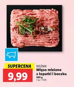 Lidl Mięso mielone Rzeźnik oferta