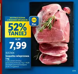 Lidl Łopatka wieprzowa Rzeźnik oferta