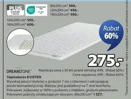 JYSK Materac Dreamzone oferta
