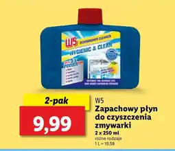 Lidl Płyn do czyszczenia zmywarki W5 oferta