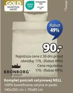 JYSK Komplet pościeli TEX oferta