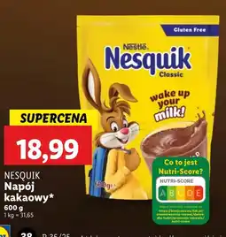 Lidl Napój Nesquik oferta