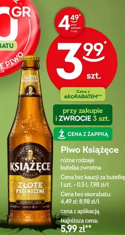 Żabka Piwo Książęce oferta