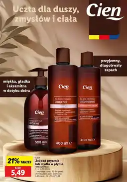 Lidl Żel pod prysznic Cien oferta