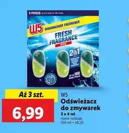 Lidl Odświeżacz W5 oferta