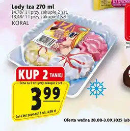 Prim Market Lody Iza Koral oferta