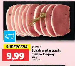 Lidl Schab w plastrach Rzeźnik oferta