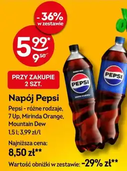 Żabka Napój Pepsi oferta