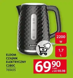 Selgros Czajnik elektryczny Eldom oferta