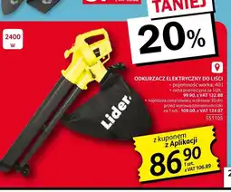 Selgros Odkurzacz do liści oferta