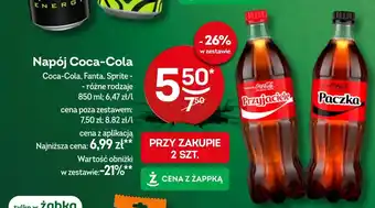 Żabka Napój gazowany Coca-Cola oferta