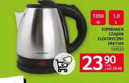 Selgros Czajnik elektryczny Esperanza oferta