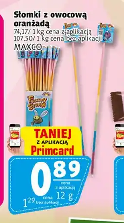 Prim Market Słomki z owocową oranżadą Maxgo oferta