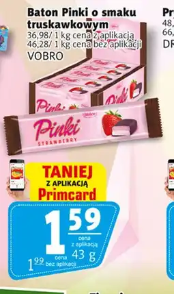 Prim Market Baton Pinki o smaku truskawkowym oferta