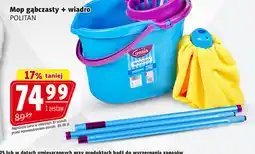 Prim Market Mop gąbczasty + wiadro Politan oferta