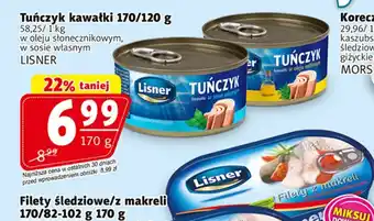 Prim Market Tuńczyk kawałki Lisner oferta
