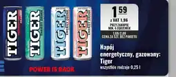 Eurocash Napój energetyczny, gazowany: Tiger oferta