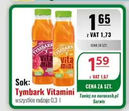 Eurocash Sok: Tymbark Vitamini oferta