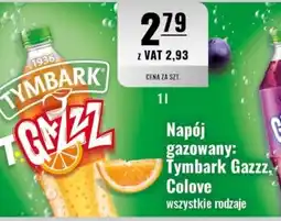 Eurocash Napój gazowany: Tymbark Gazzz, Colove oferta