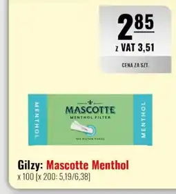 Eurocash Gilzy: Mascotte Menthol oferta