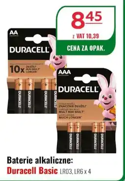 Eurocash Baterie alkaliczne: Duracell Basic oferta