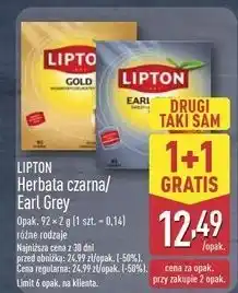 ALDI Herbata Lipton Earl Grey Classic oferta