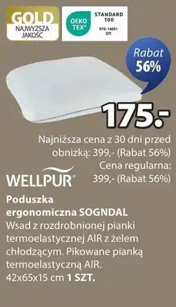 JYSK Poduszka ergonomiczna Wellpur oferta