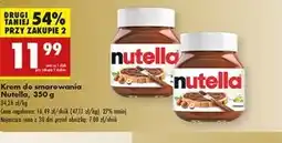 Biedronka Krem do smarowania Nutella oferta
