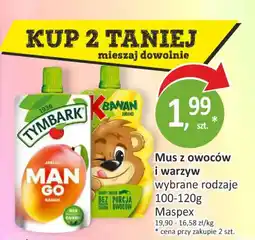 Passa Mus z owoców i warzyw Maspex oferta