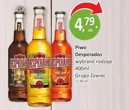 Passa Piwo Desperados Grupa Żywiec oferta