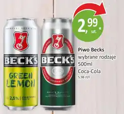 Passa Piwo Becks Coca-Cola oferta