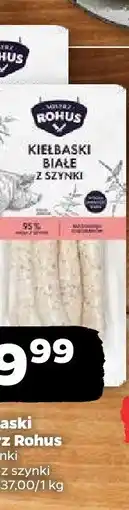 Netto Kiełbaski Mistrz Rohus białe z szynki oferta