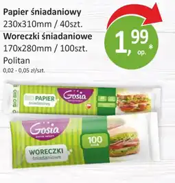Passa Papier śniadaniowy / woreczki śniadaniowe Politan oferta