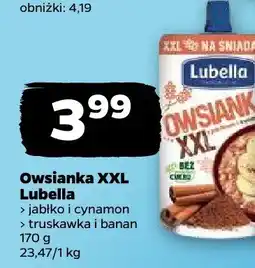 Netto Owsianka XXL jabłko-cynamon Lubella oferta