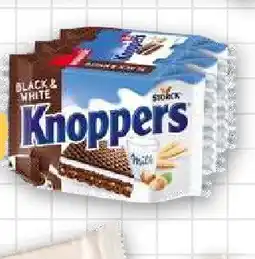 Netto Wafel Knoppers Storck black & white peanut 3-pak oferta