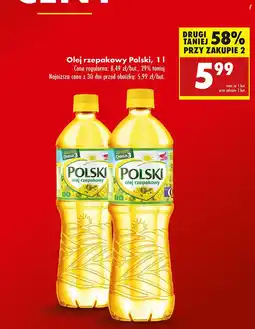 Biedronka Olej rzepakowy Polski oferta