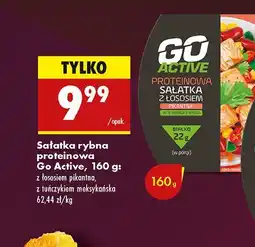 Biedronka Sałatka rybna proteinowa Go Active z łososiem oferta