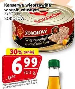 Prim Market Konserwa wieprzowina w sosie własnym SOKOŁÓW oferta