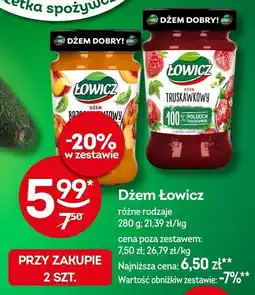 Żabka Dżem Łowicz morelowo-brzoskwiniowy oferta