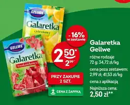 Żabka Kisiel Galaretka Gellwe różne rodzaje oferta