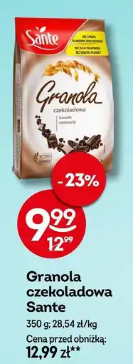 Żabka Granola Sante czekoladowa oferta