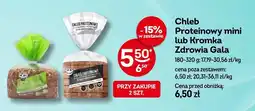 Żabka Chleb Proteinowy mini lub Kromka Zdrowia Gala oferta