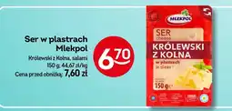 Żabka Ser w plastrach Mlekpol Królewski z Kolna, salami oferta