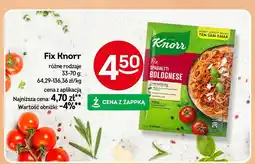 Żabka Fix Knorr Spaghetti Bolognese oferta